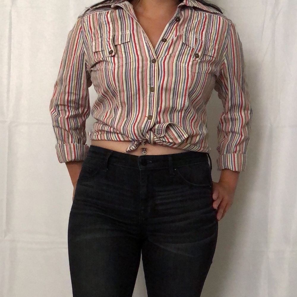 Tommy Hilfiger Vintage Striped Button Down